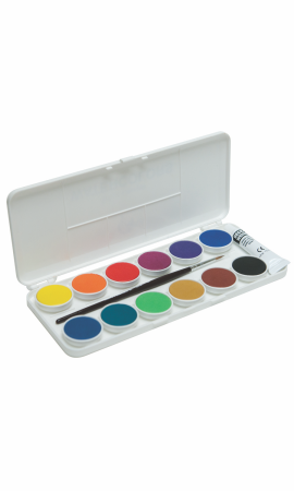 Painting with the New Grumbacher Japanese Watercolor Sets 