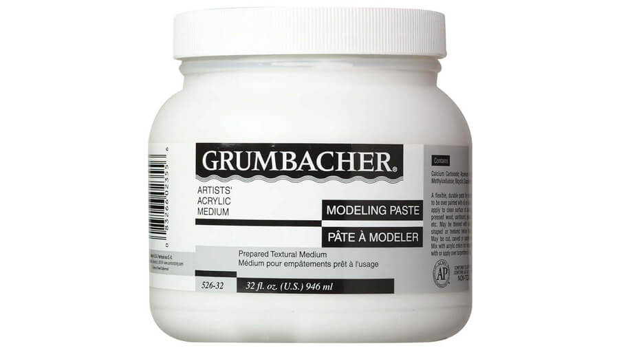 Grumbacher Sun-Thickened Linseed Oil Medium for Oil Paintings, 2-1/2 Oz.  Jar, #5832