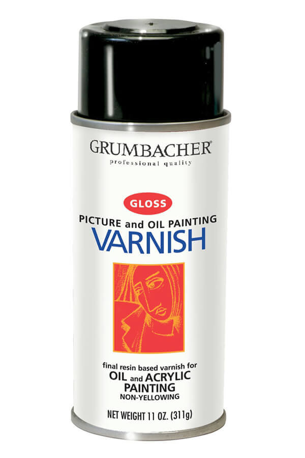 Using Spray Varnish - Grumbacher Art