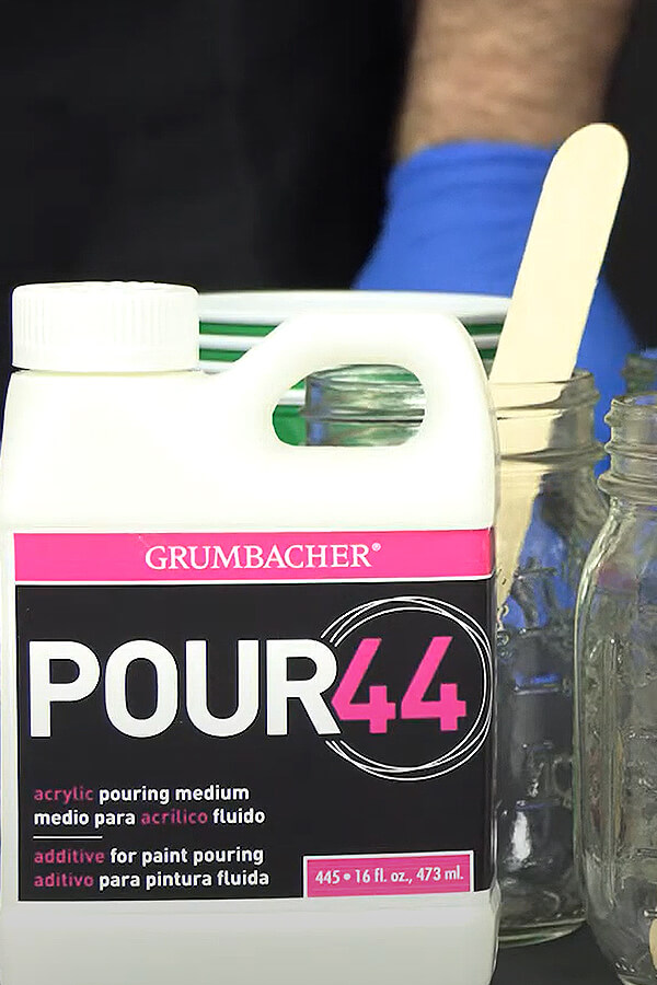Grumbacher Pour44 Medium, Acrylic Pouring Medium, 236 Ml